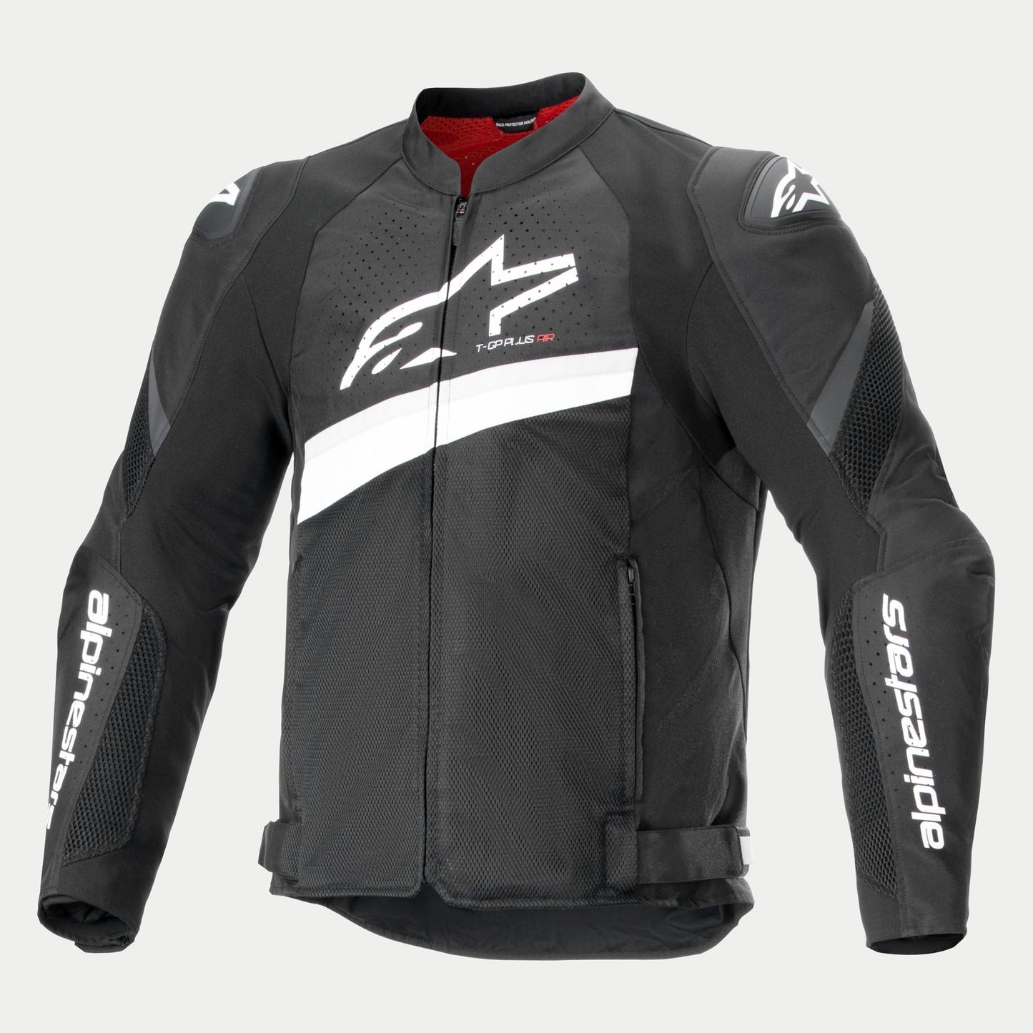 Chamarra Alpinestars T-GP Plus R v4 Airflow - Negro/Blanco