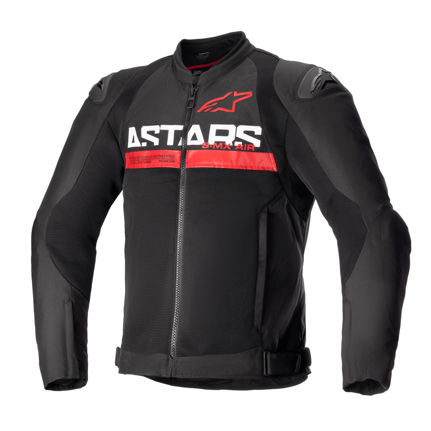 Chamarra Alpinestars SMX Air - Negro/Rojo