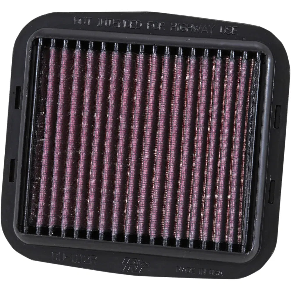 Filtro de aire de alto flujo Sportbike Race-Spec — Panel - Filtro de aire de alto flujo Sportbike Race-Spec - Ducati