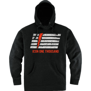 Sudadera ICON Intercept 93 -Negra