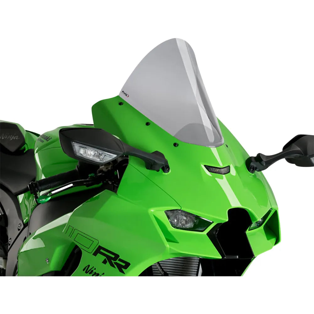 Parabrisas R-Racer - Parabrisas de carrera - 12-1/2" - Ahumado - Ninja ZX-10R