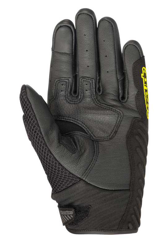 Guantes SMX-1 Air Carbon V2 - Black/Fluo Yellow