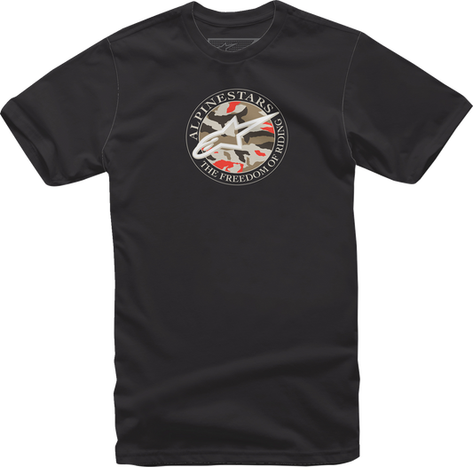 Camiseta de camuflaje con puntos
