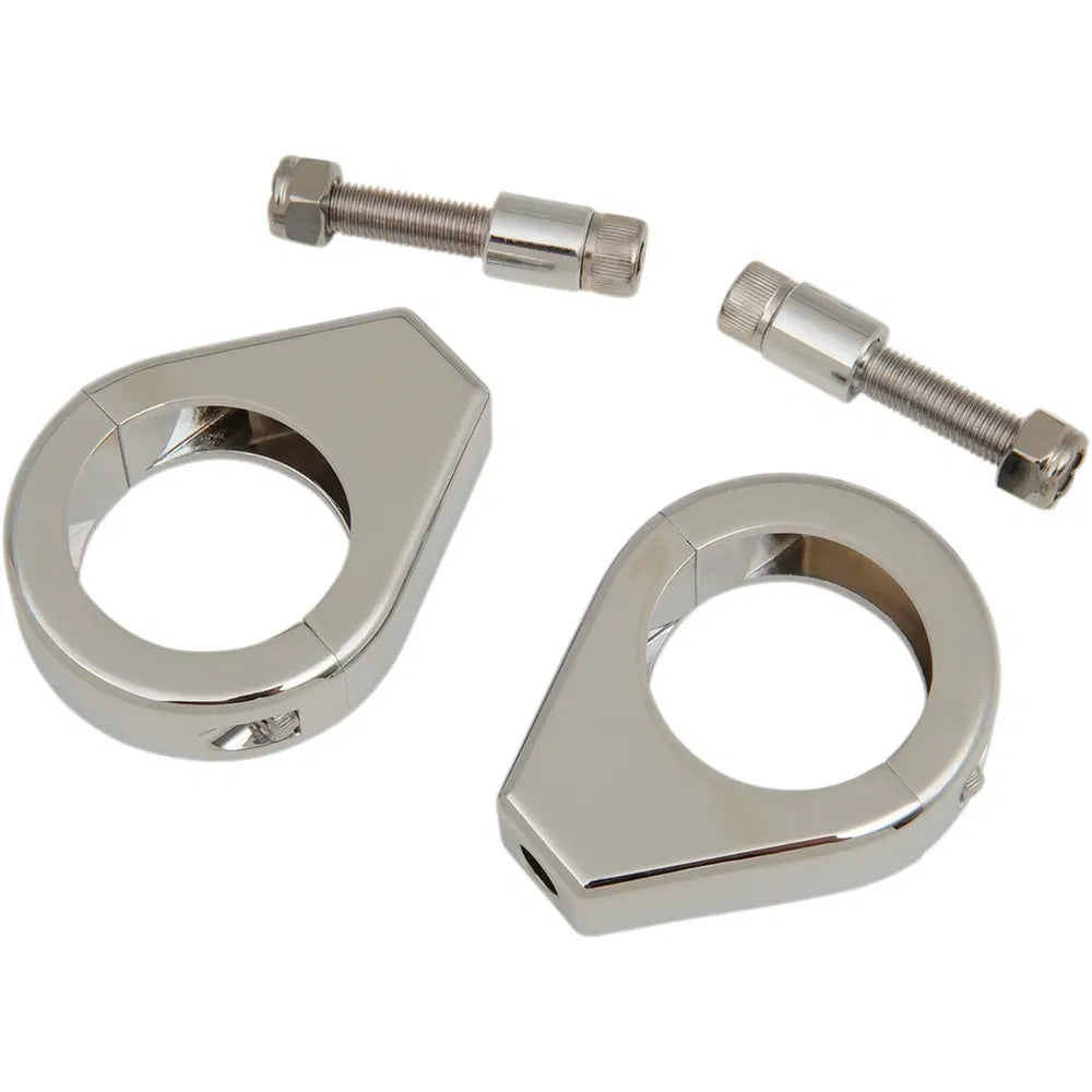 Abrazadera de Direccionales de 39mm - Cromo