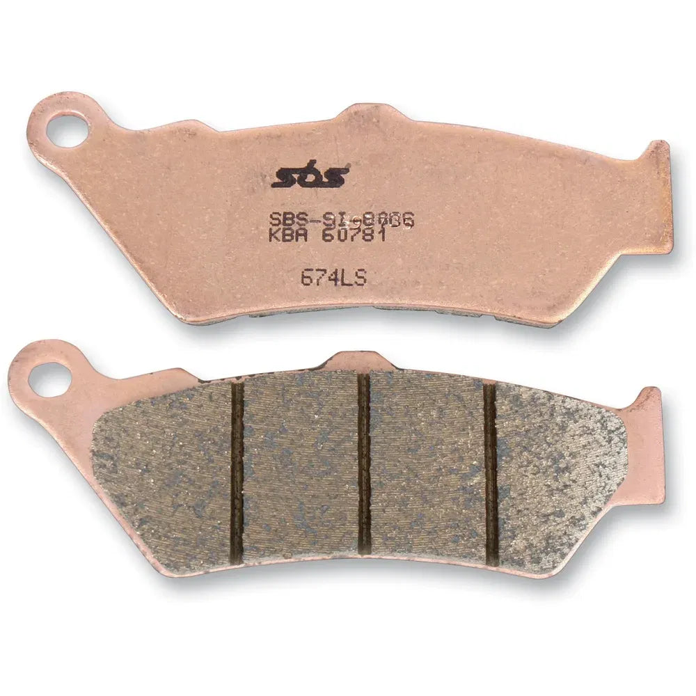 Pastillas de freno traseras sinterizadas ls street excel
