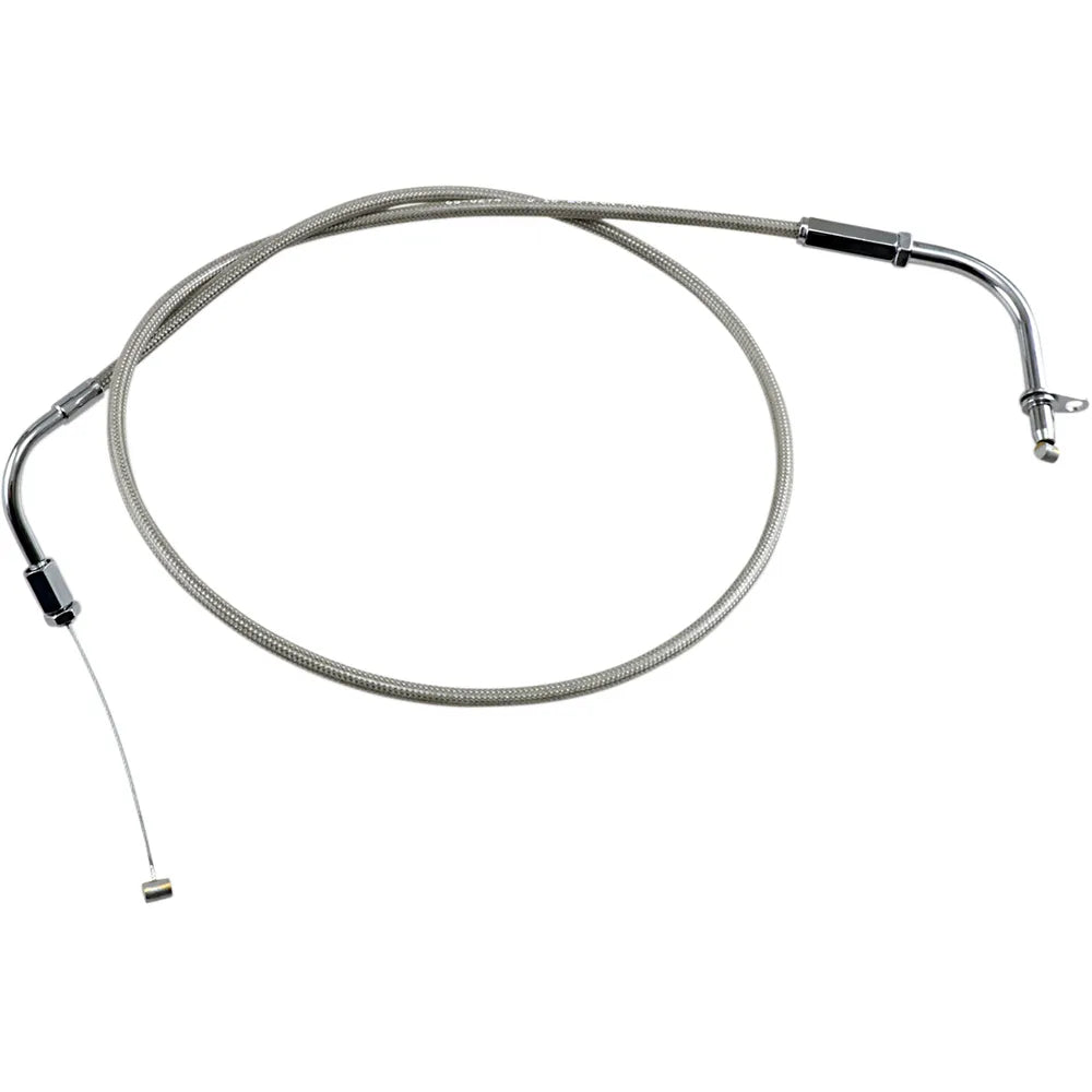 Throttle Cable - Pull - Yamaha - Stainless Steel