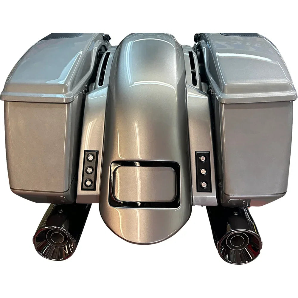 Guardabarros trasero deportivo corto con thunder pods