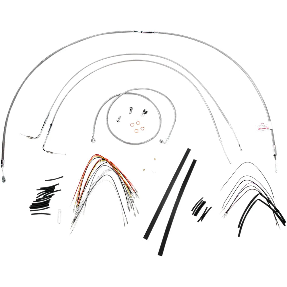 Juego de Controles Acerados Cuelga Monos 16" Burly Brand33013