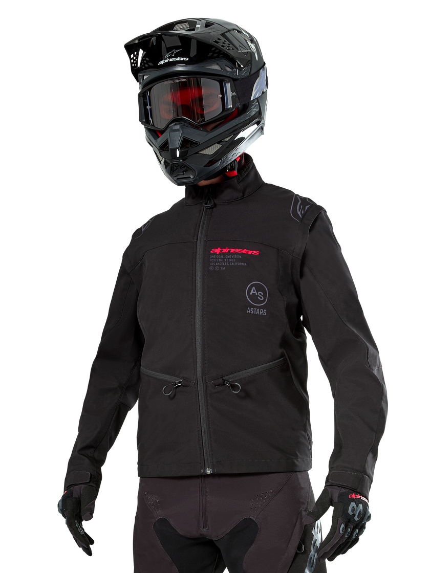 Chamarra Alpinestars Lite-Dura Softshell - negro