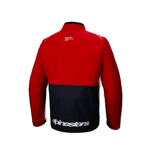 Chamarra Alpinestars Lite-Dura Softshell - negro/rojo/blanco