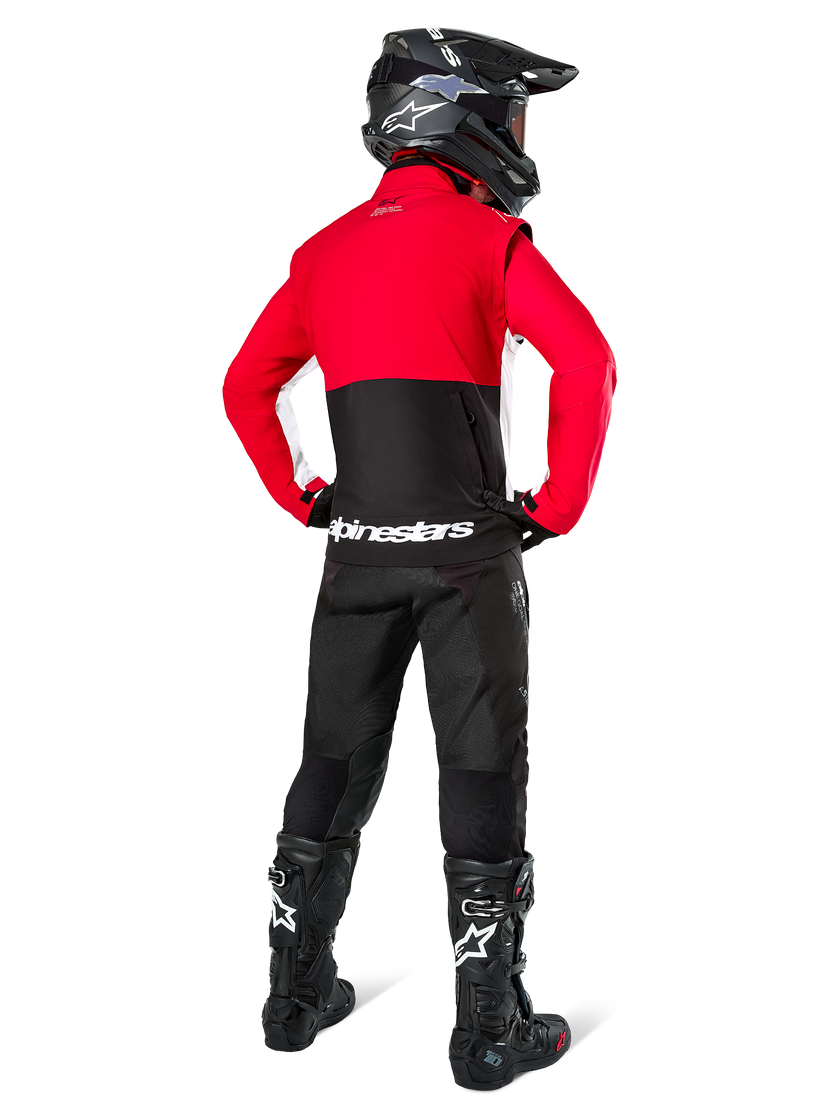 Chamarra Alpinestars Lite-Dura Softshell - negro/rojo/blanco