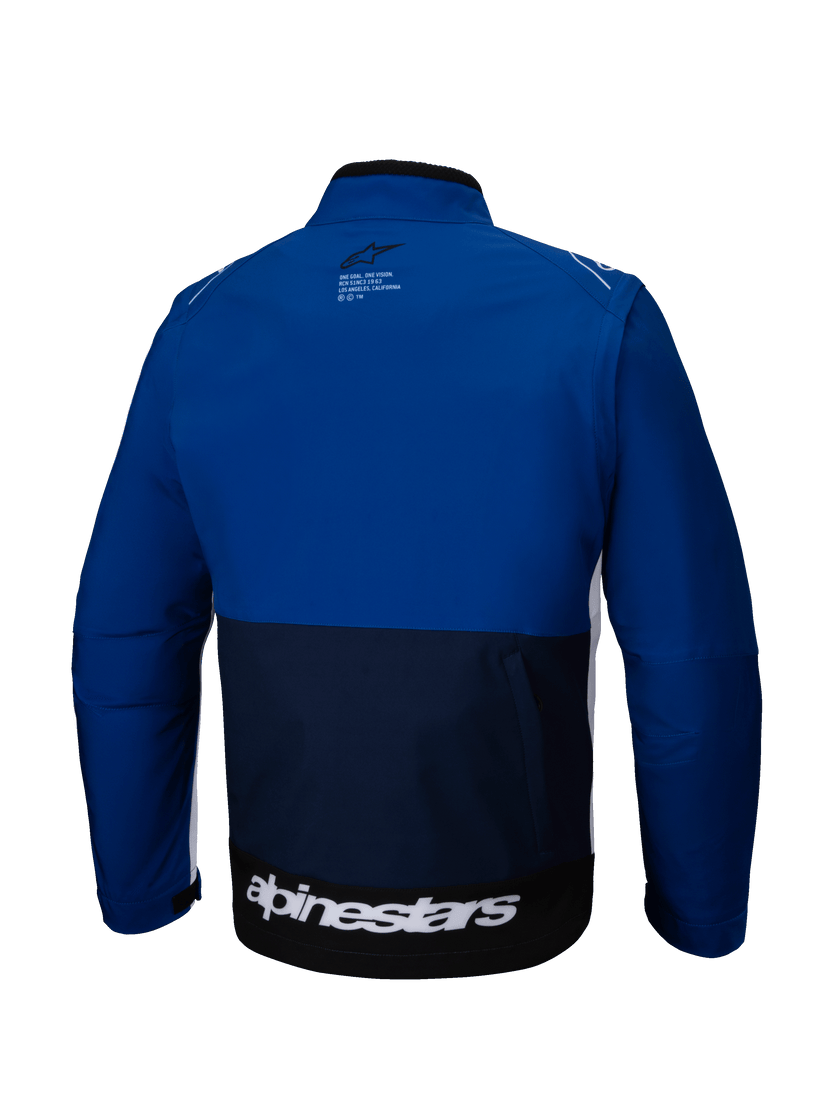 Chamarra Alpinestars Lite-Dura Softshell - marino/azul/blanco
