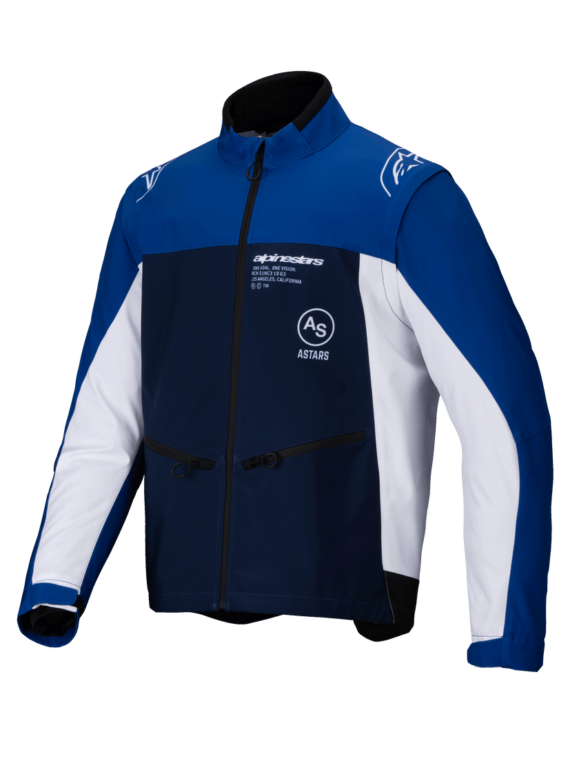 Chamarra Alpinestars Lite-Dura Softshell - marino/azul/blanco