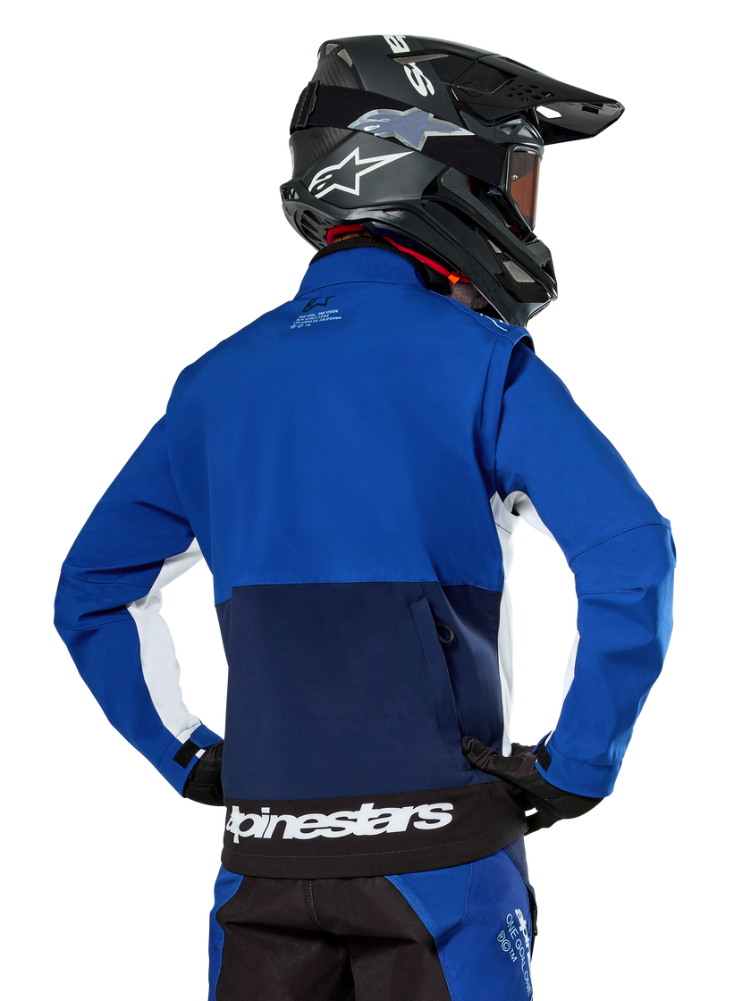 Chamarra Alpinestars Lite-Dura Softshell - marino/azul/blanco