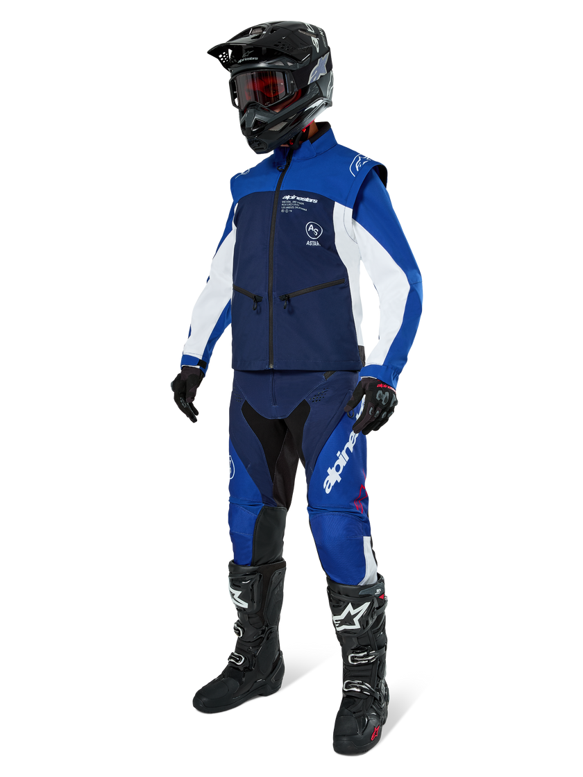 Chamarra Alpinestars Lite-Dura Softshell - marino/azul/blanco
