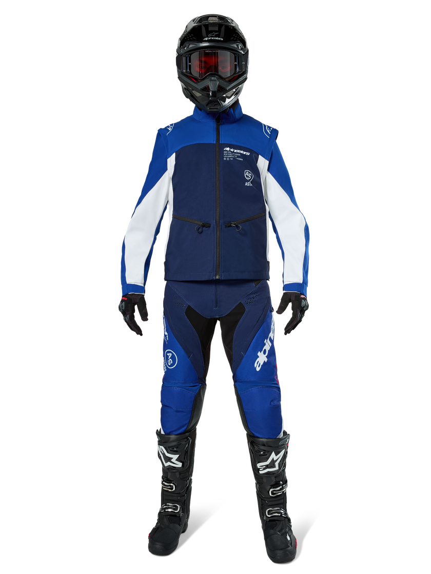 Chamarra Alpinestars Lite-Dura Softshell - marino/azul/blanco