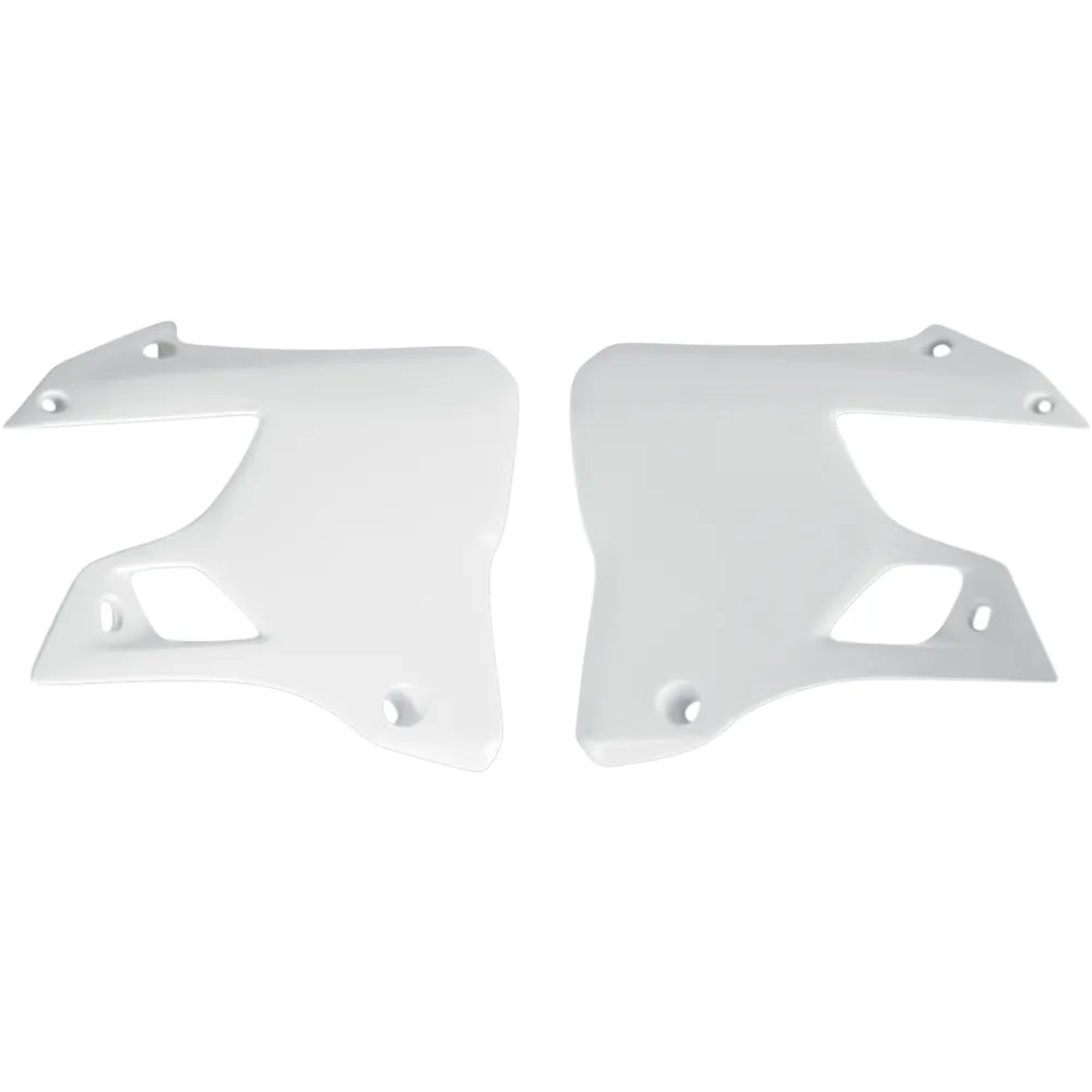 Radiator Shrouds - White - YZ