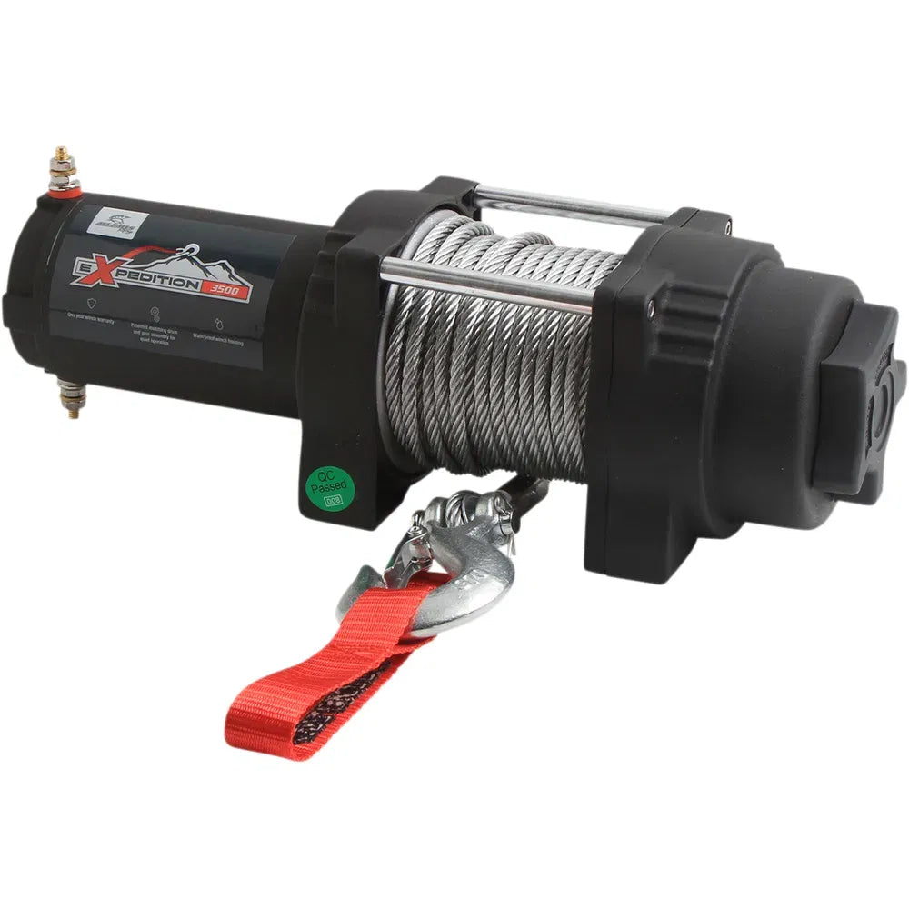 Winch - 3500 LB - Wire - 4 Bolt