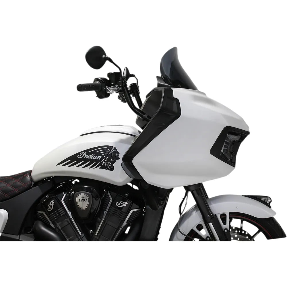 Flare™ Windshield - Dark Smoke - 11" - Challanger