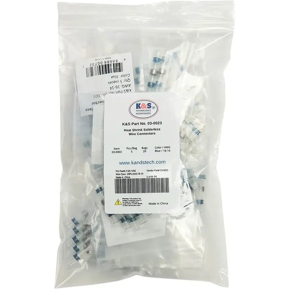 Wire Connector - 20PK - AWG 16-14