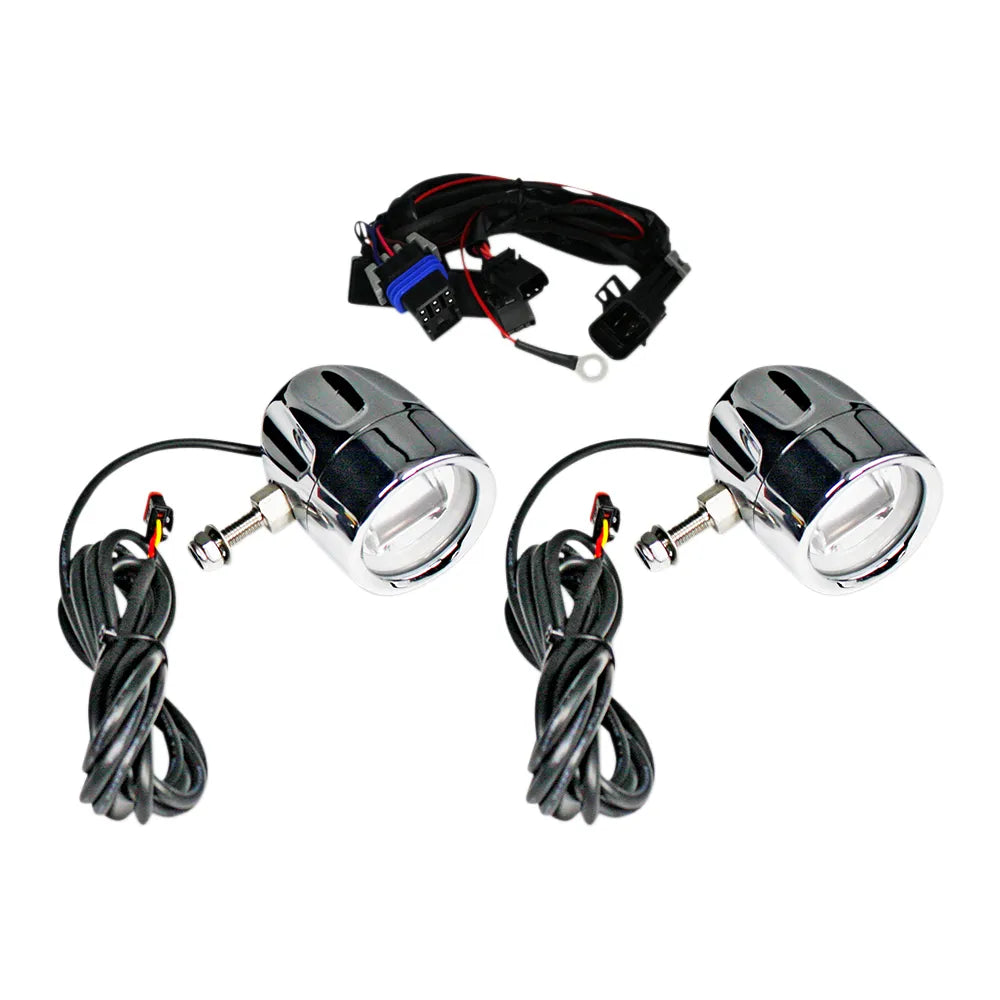 LED Fog Light - Indian - Chrome