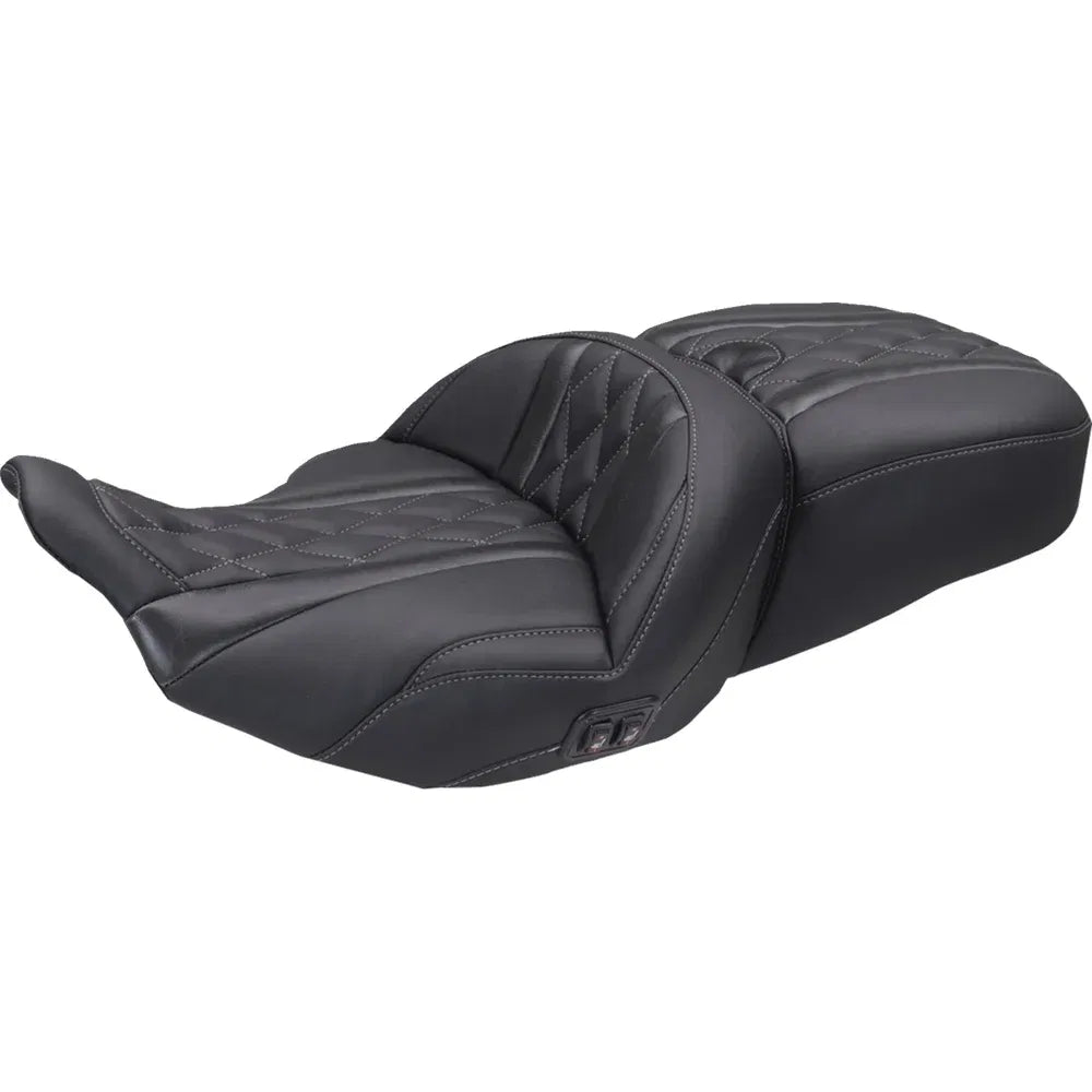 Asiento calefactable super touring de una pieza para 2 personas