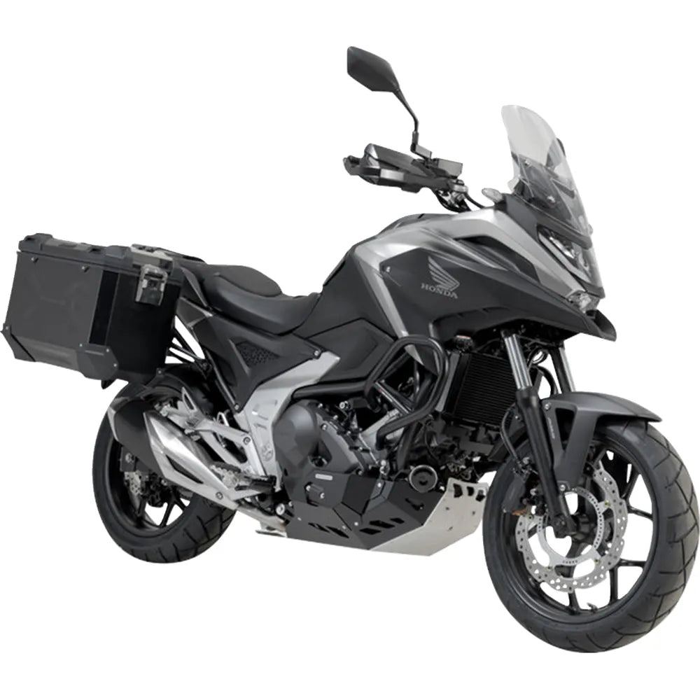 TRAX ADV Aluminum Case System - Black - Honda NC750 X '20-'24