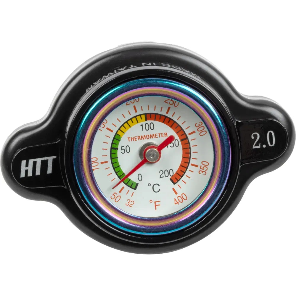 Tapa del radiador con indicador de temperatura