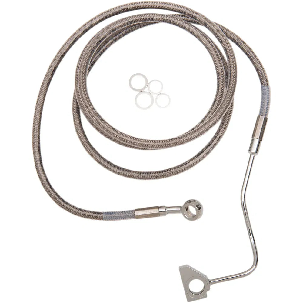 Línea de Freno Delantera de 8" de Acero Inoxidable