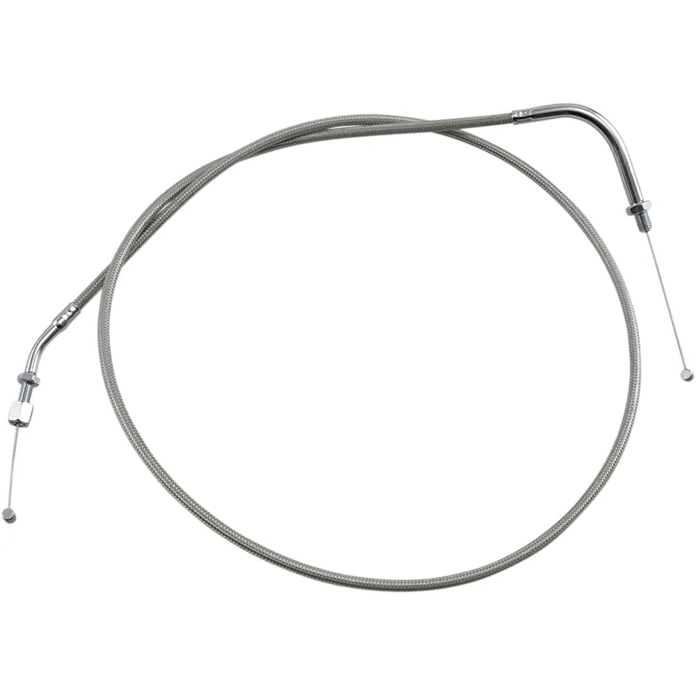 Throttle Cable - Push - Yamaha - Stainless Steel