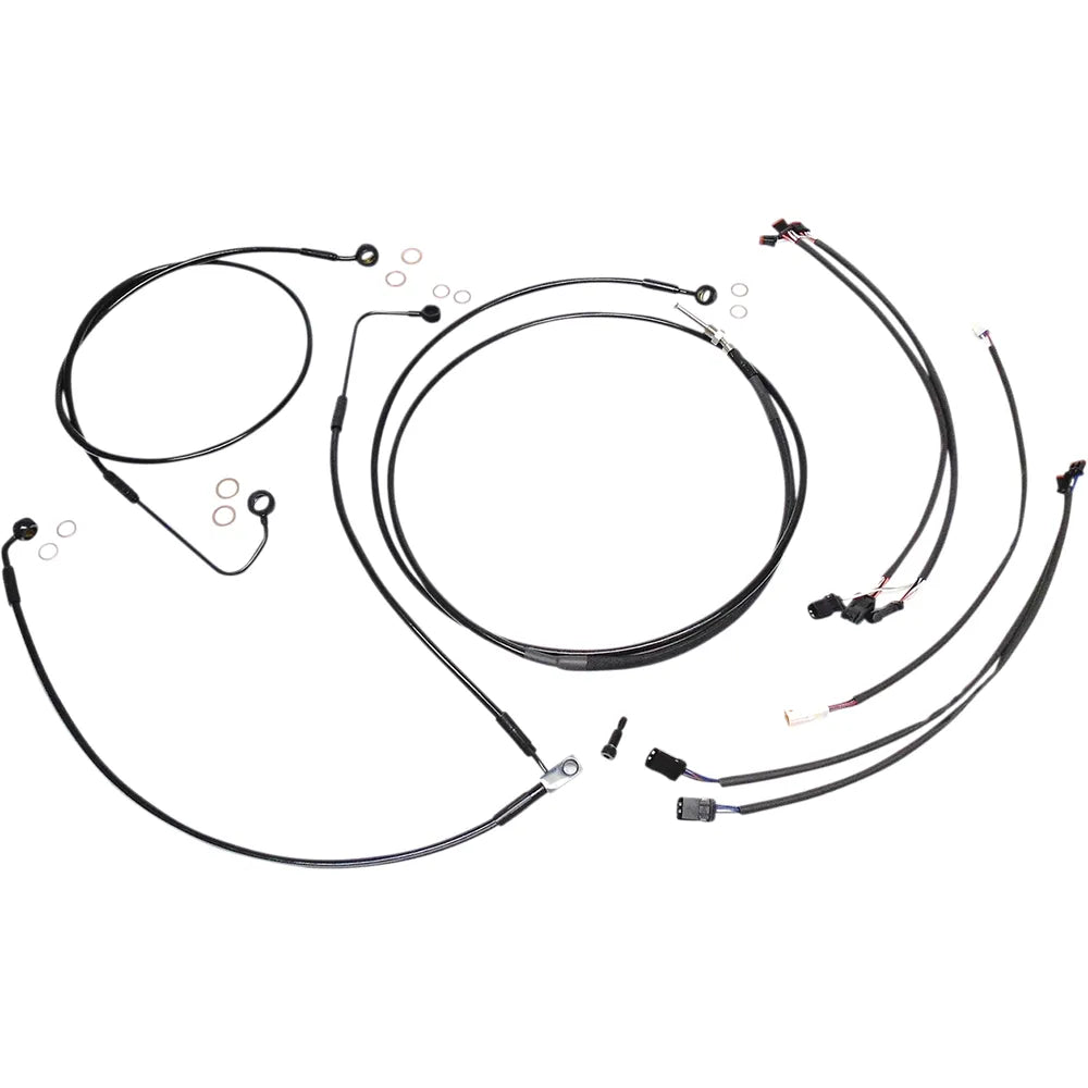 Kit de instalación de manillar XR - Kit de instalación de manillar XR - Perchas para monos de 12"-14" - FLSS '16 - Negro