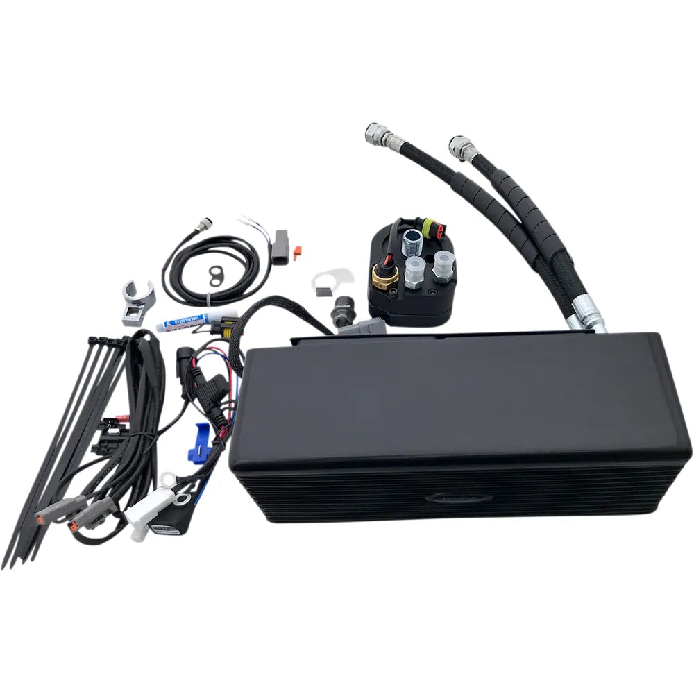 Oil Cooler Kit - Black - Below Regulator Mount3236521334