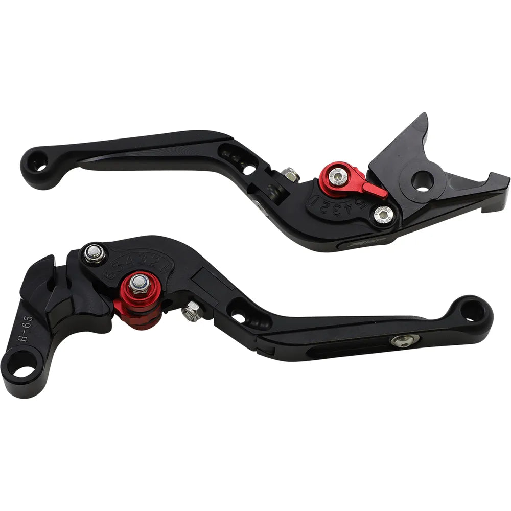 Black MGP Lever Set for Honda