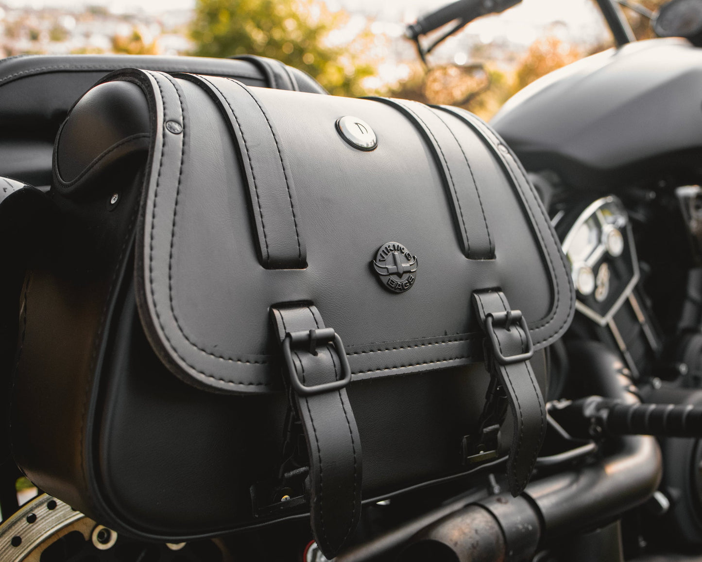 Alforjas de piel Viking Bags SpiritBlade 25L