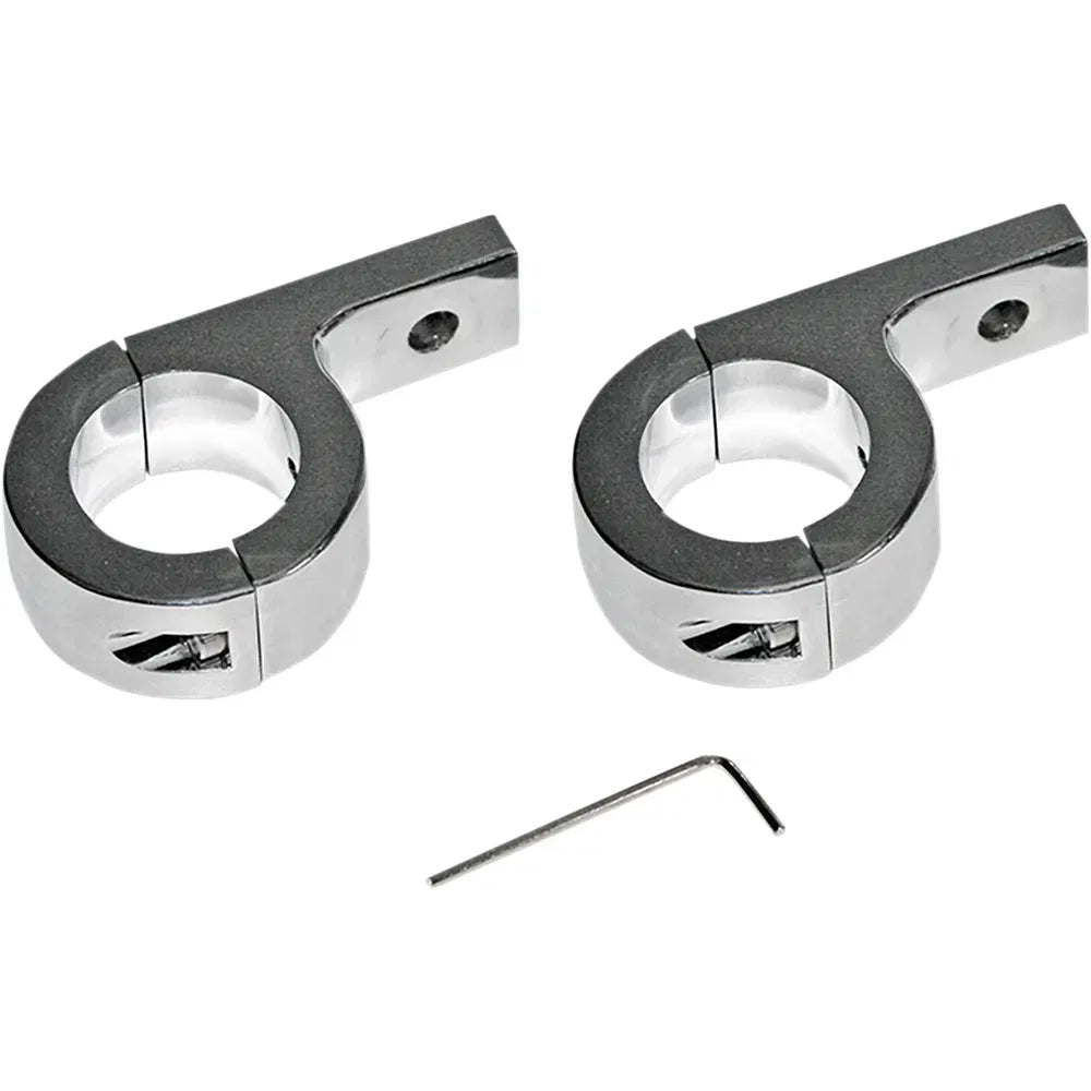 Mount Kit for 1-1/4" Tube - Chrome