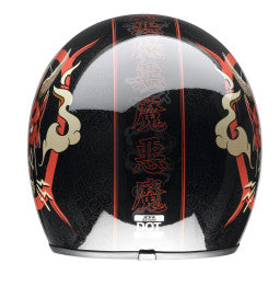Casco Z1R Saturn Devilish - Negro/Rojo