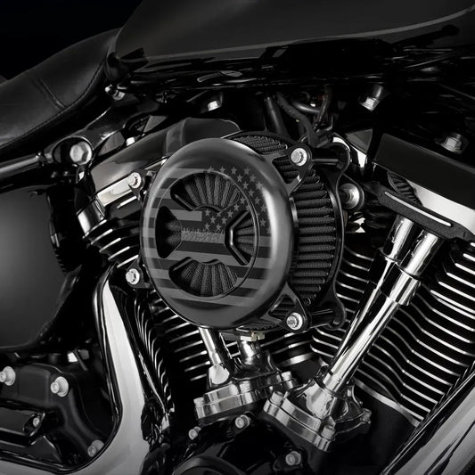 Filtro de aire Vance & Hines VO2 America negro H-D BT 1999 a 2017