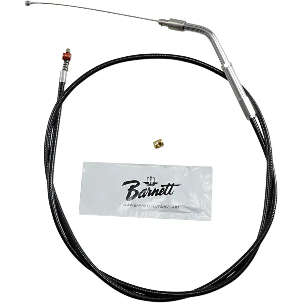 Cable de acelerador/ralentí de vinilo negro