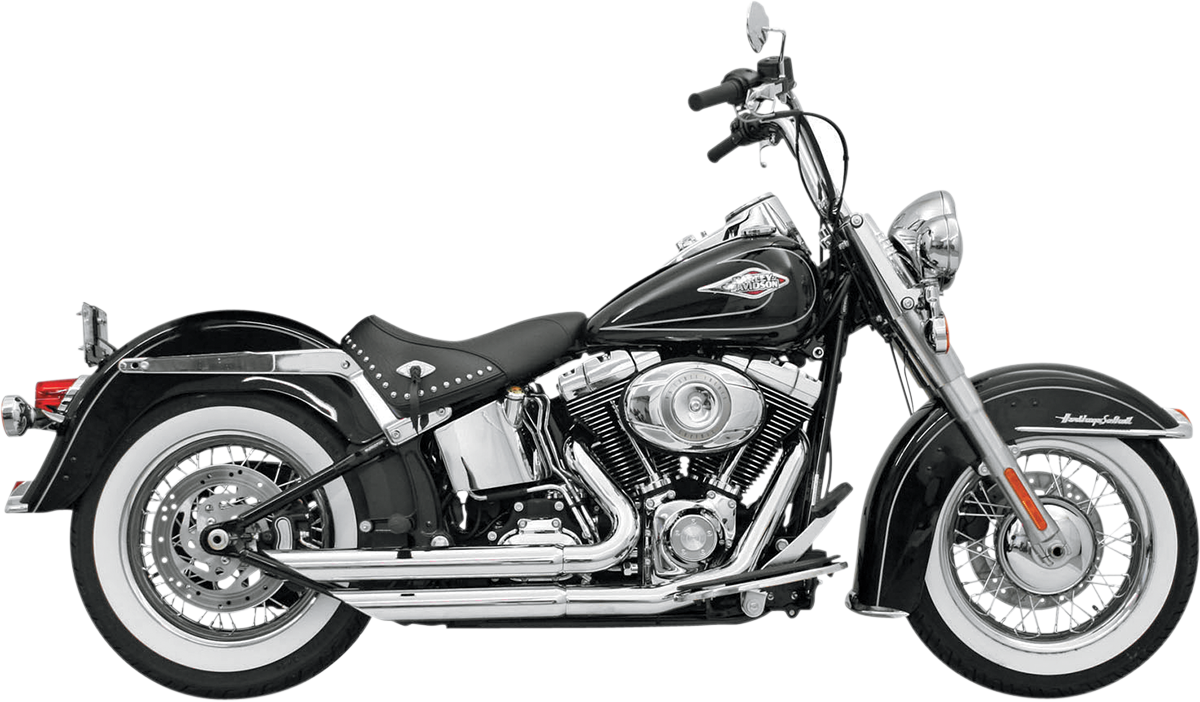 Sistema de escape serie FireFlight - Escape FireFlight - Cromo - Softail