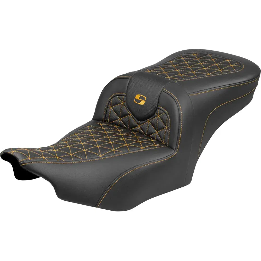 Asiento de alcance estándar Roadsofa™ - Asiento Roadsofa™ - sin respaldo - Costura dorada - FLH/FLT '23-'25