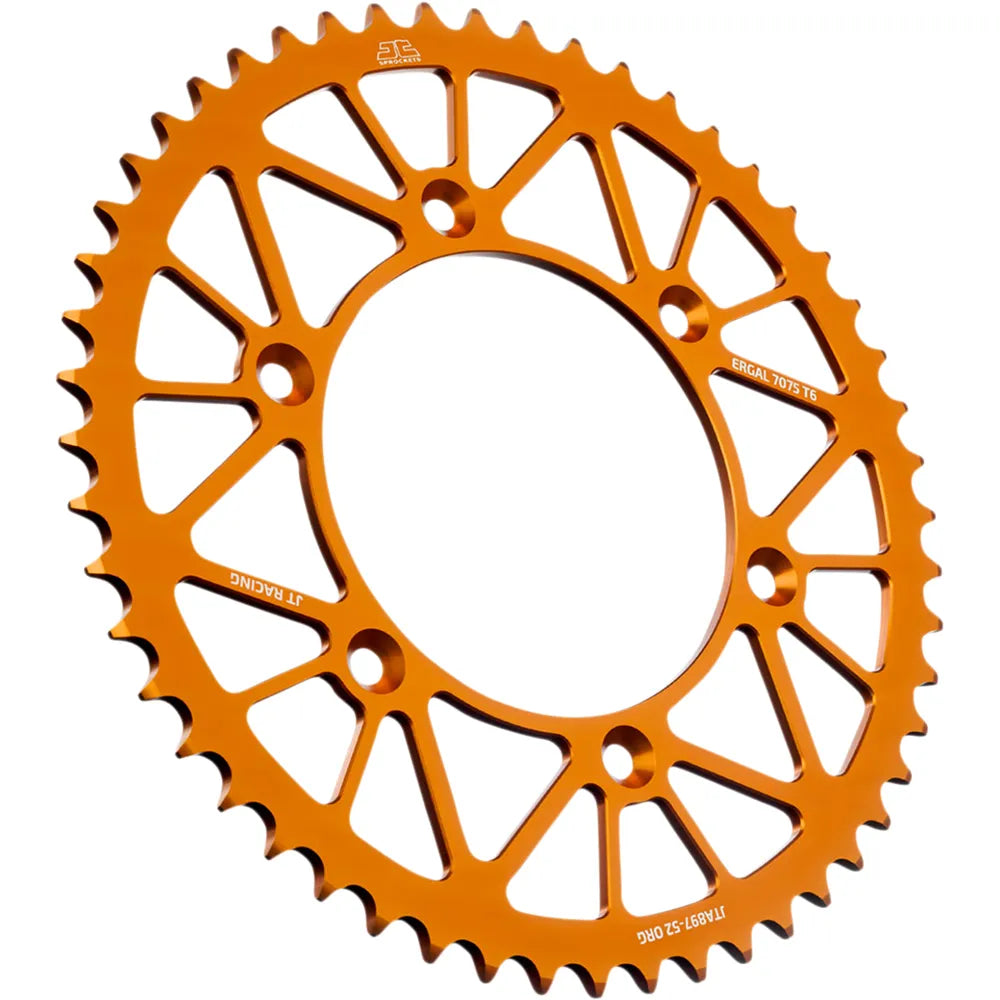 Rear Sprocket - Orange - 52-Tooth
