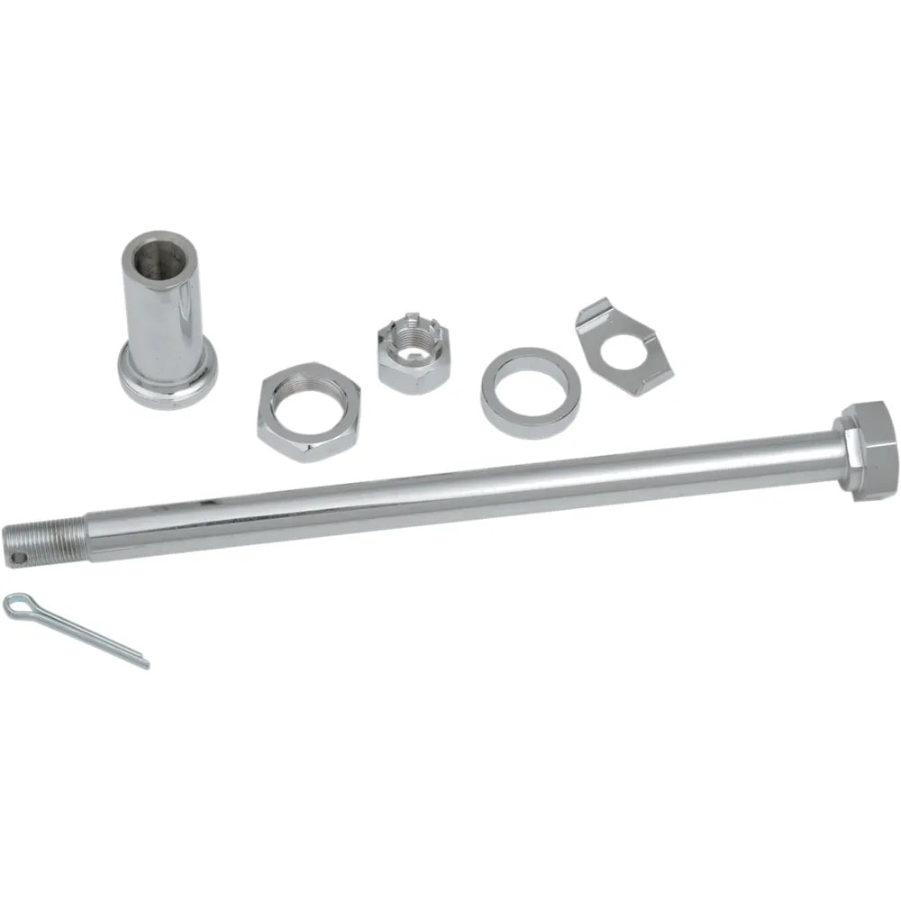 Axle - Rear - Chrome - 67-72 BT