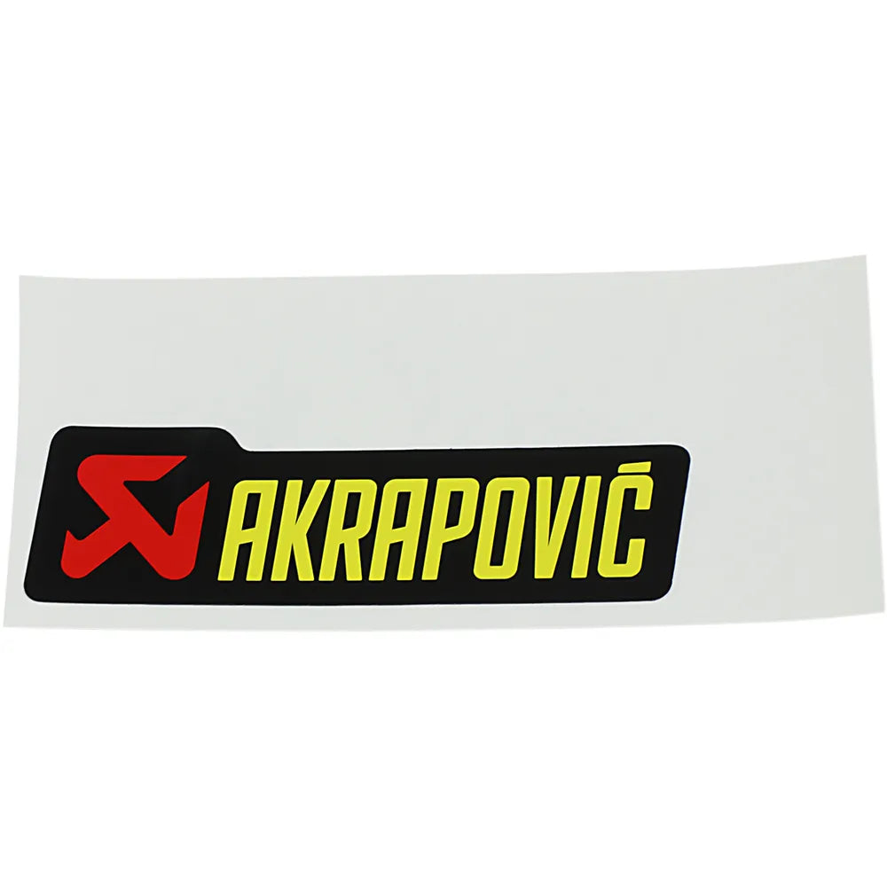 Etiqueta de reemplazo - Akrapovic