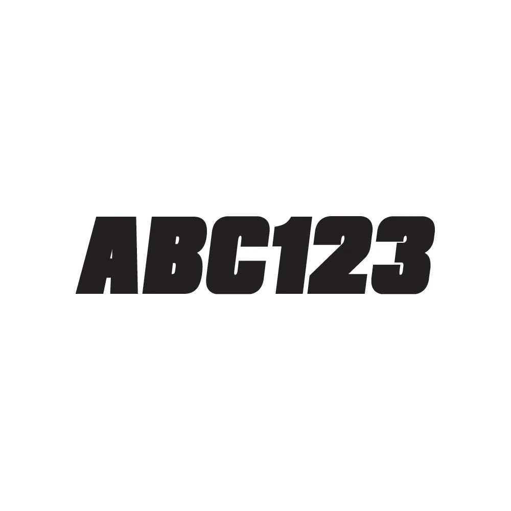 Sticker Kit - 2" - Black