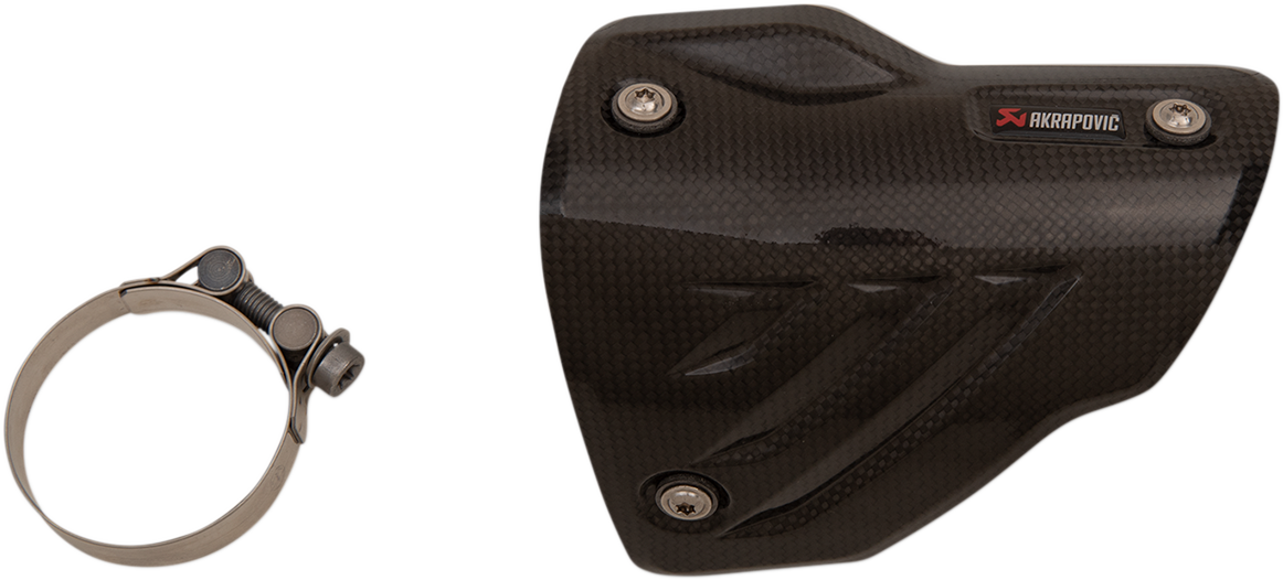 Escudo térmico - Fibra de carbono - Akrapovic