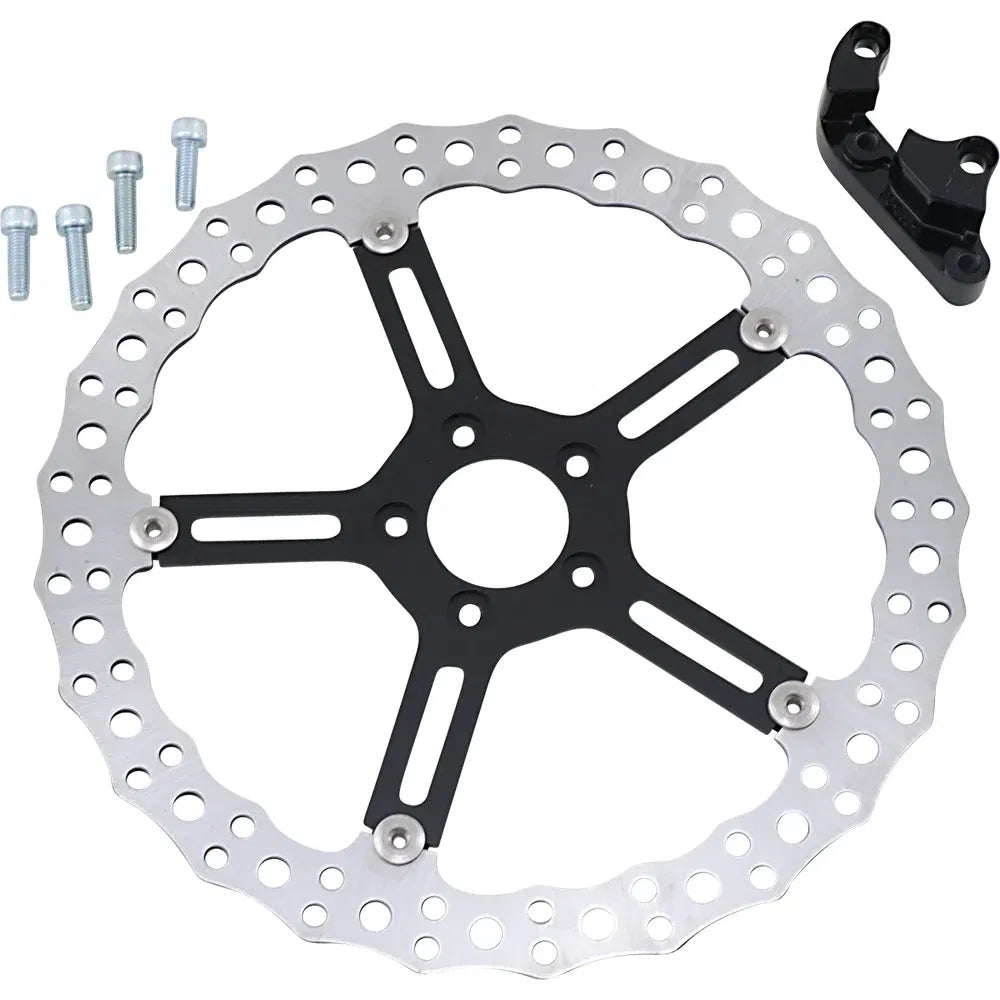 Kit de rotor flotante dentado de freno grande