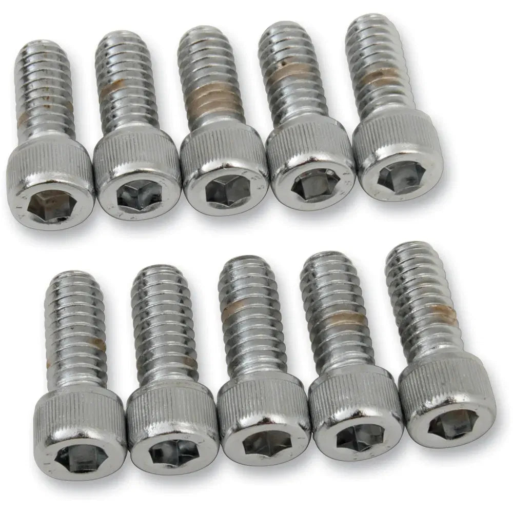 Tornillos allen estriado 1/4-20 X 5/8" cromo