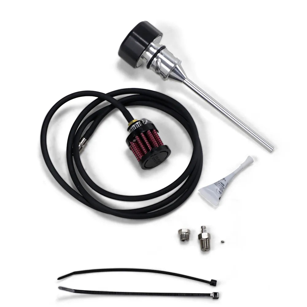 Vented Dipstick - Black - Softail