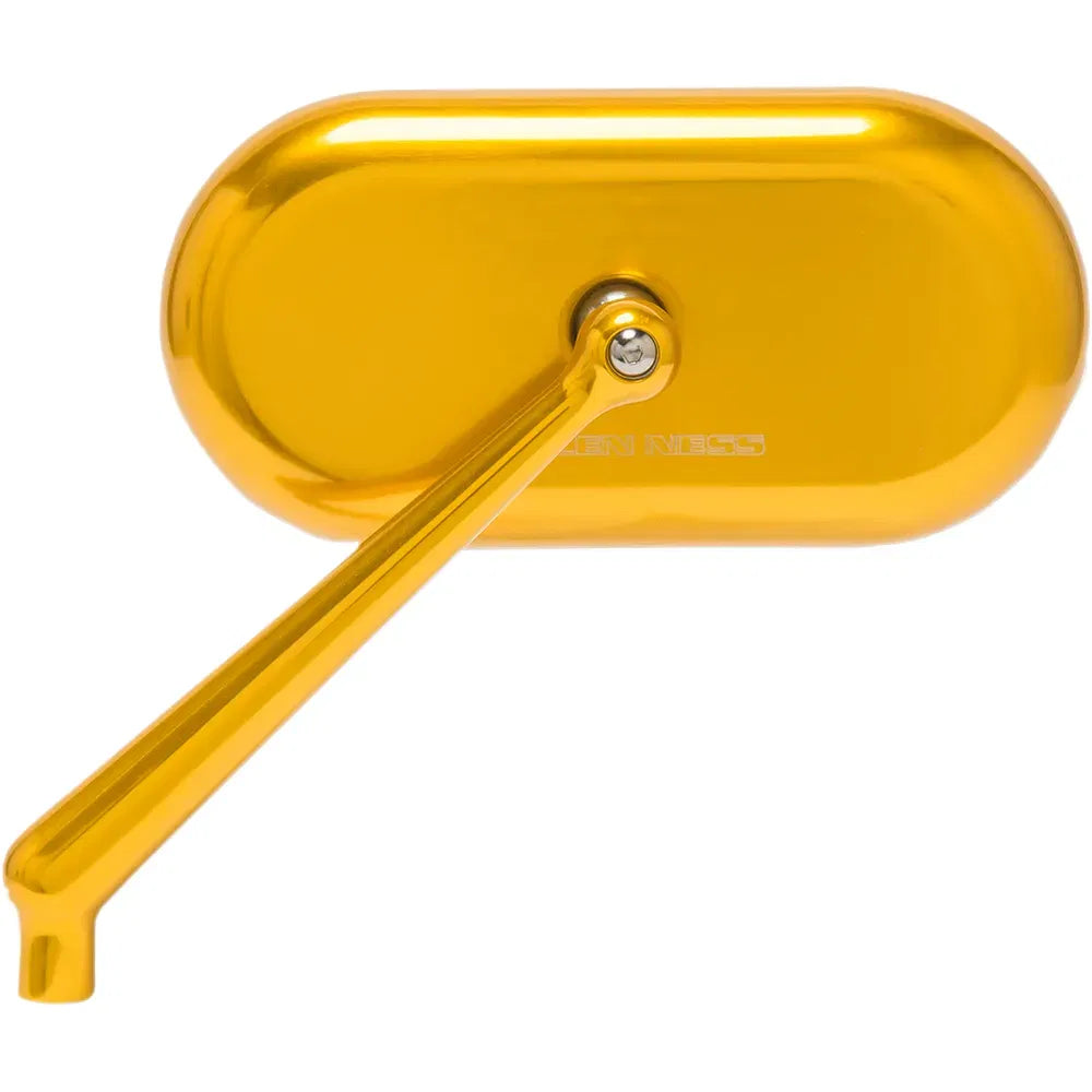 Oval Mirror - Gold - Left