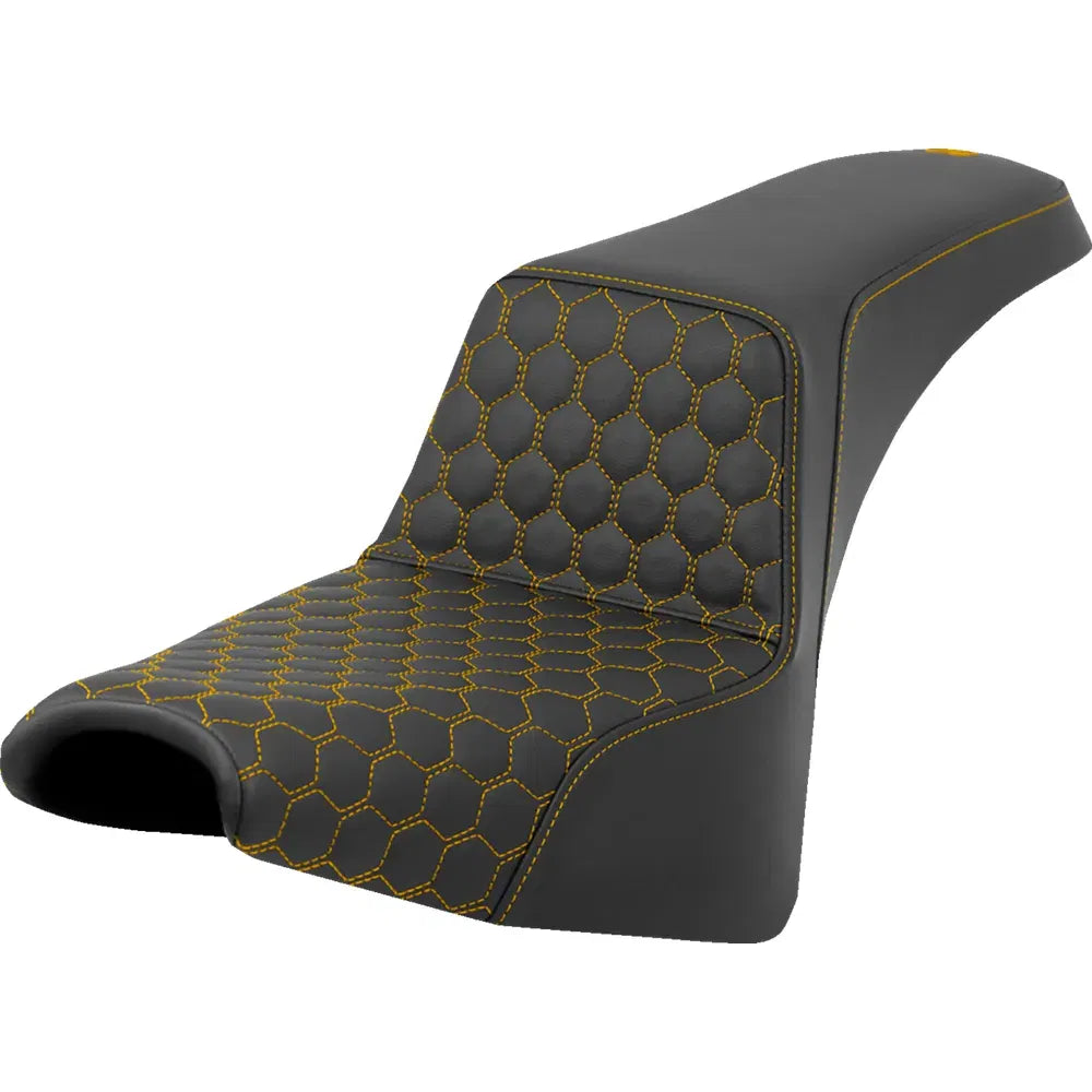 Asiento elevador tipo panal - Asiento elevador - Panal - Costuras doradas - FXBB/FXST '18-'24